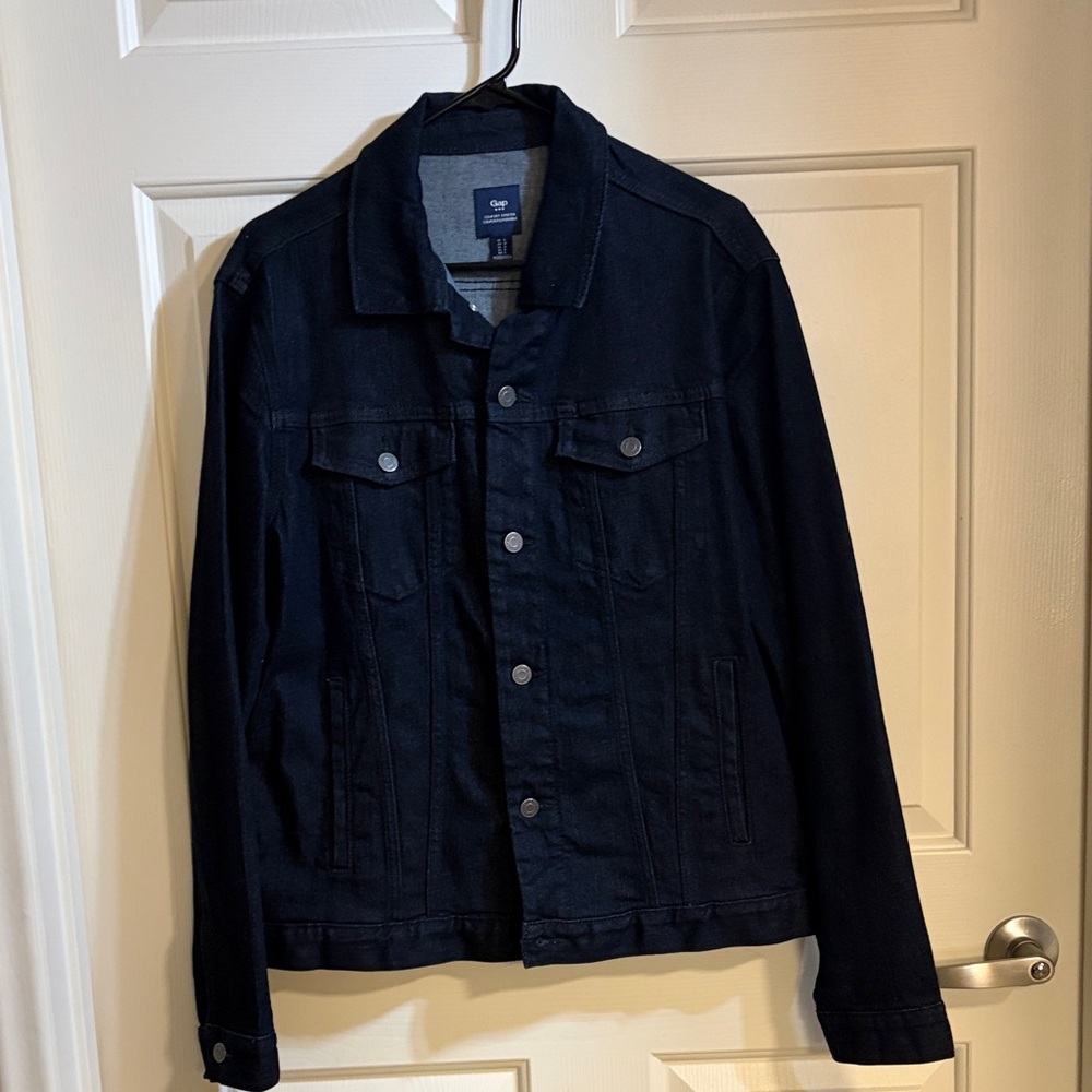 GAP Men's Dark Blue Denim Jacket